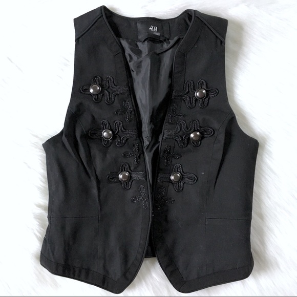 H&M Jackets & Blazers - Black Vest